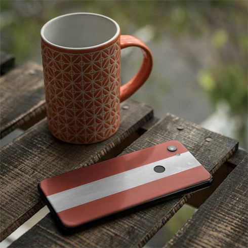 Latvia Flag Distressed Google Pixel 3a XL Skin